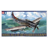 Tamiya Douglas A-1H Skyraider U.S. Navy Model Kit, 1:48