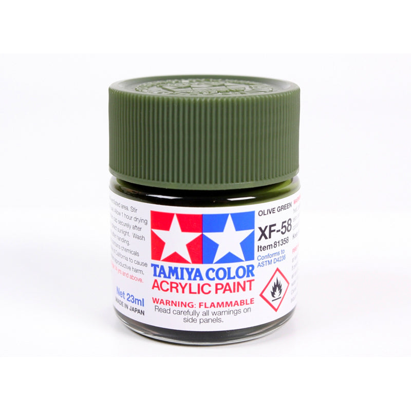 Tamiya Acrylic Paint, 23 ml