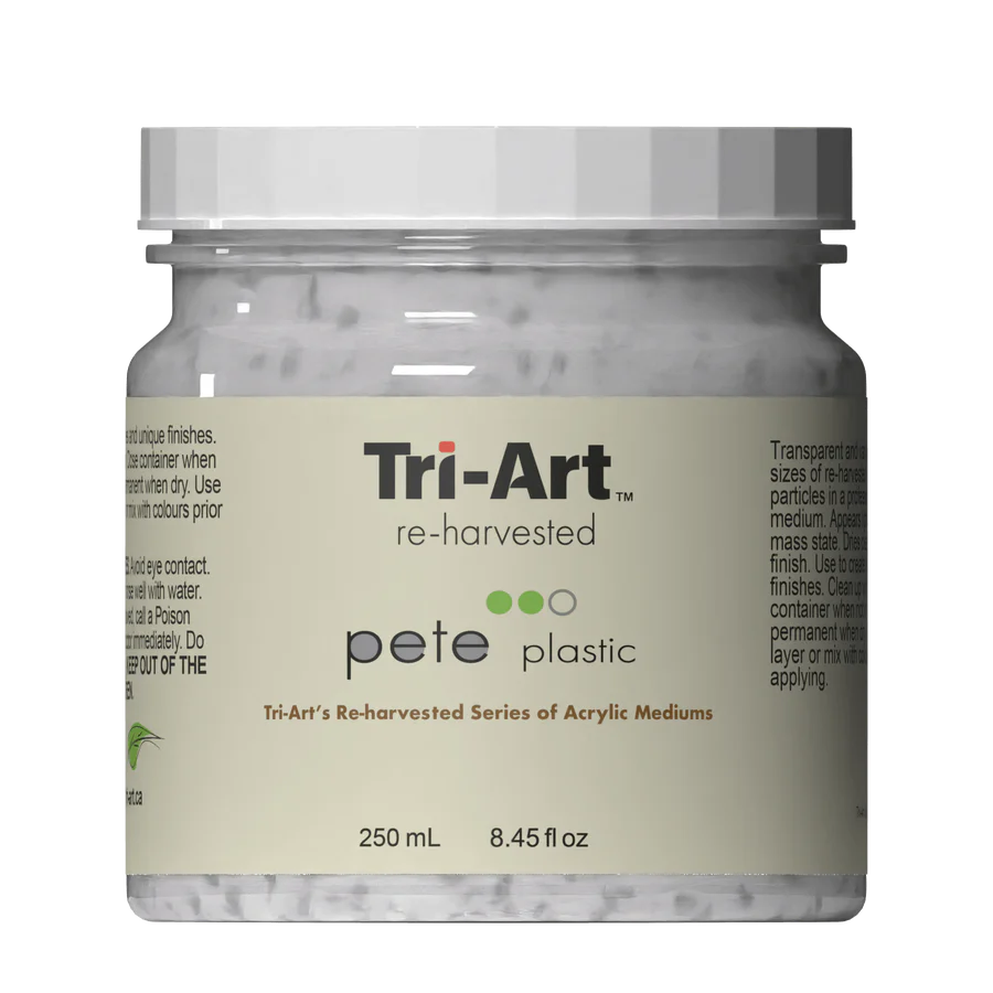Tri-Art Re-Harvested PETE Plastic Medium