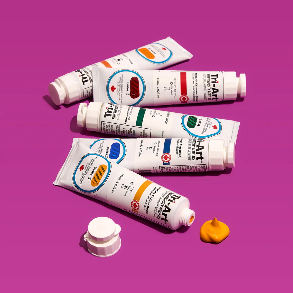 Tri-Art High Viscosity Professional Acrylic Paint