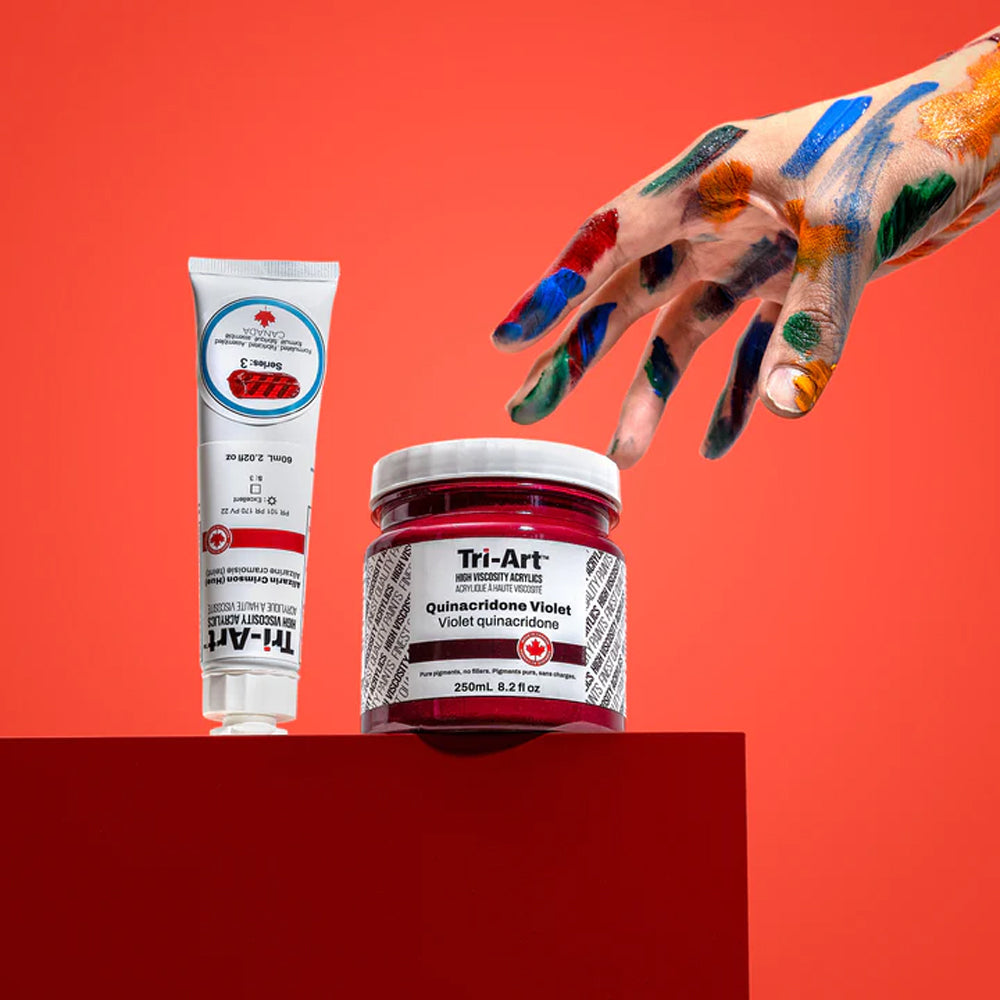 Tri-Art High Viscosity Professional Acrylic Paint