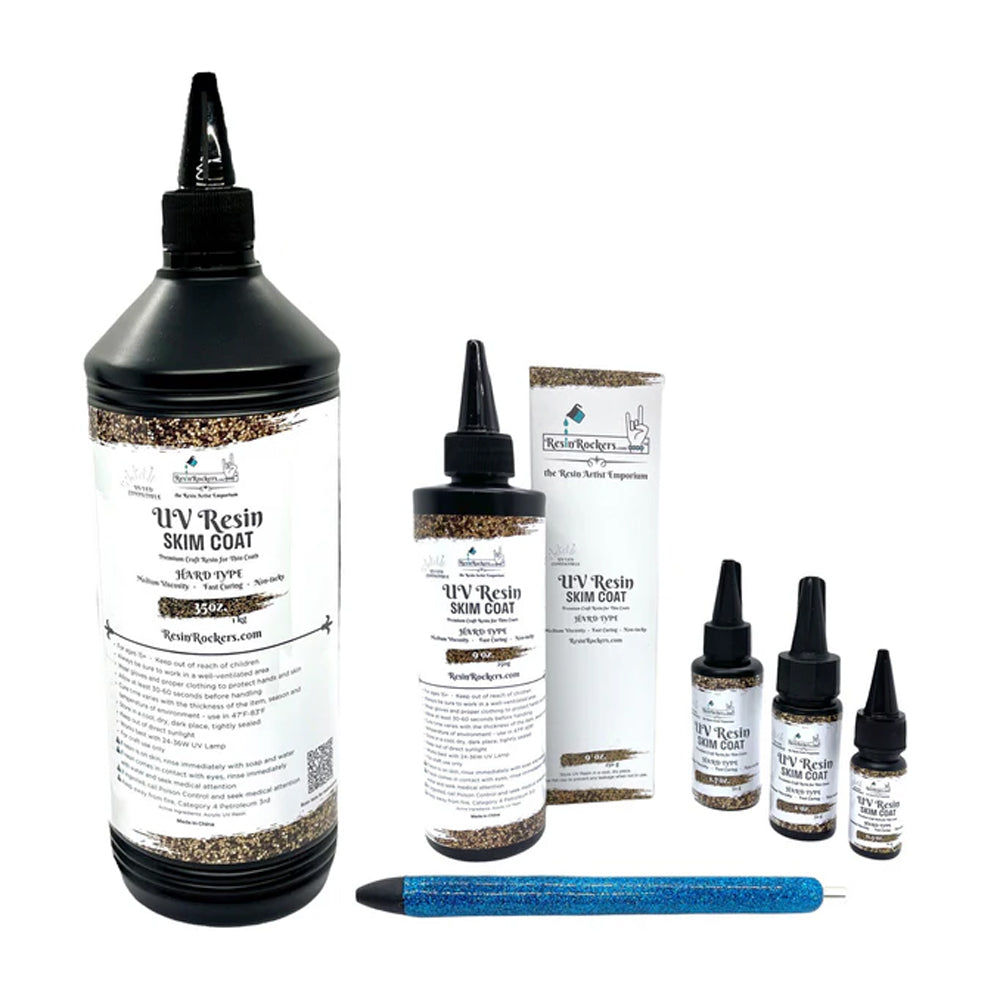 Resin Rockers High Viscosity Hard Type UV Resin Skim Coat