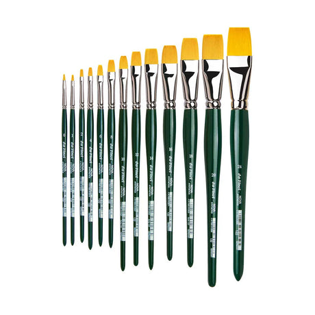 Da Vinci Nova Synthetic Flat Brush, series 122
