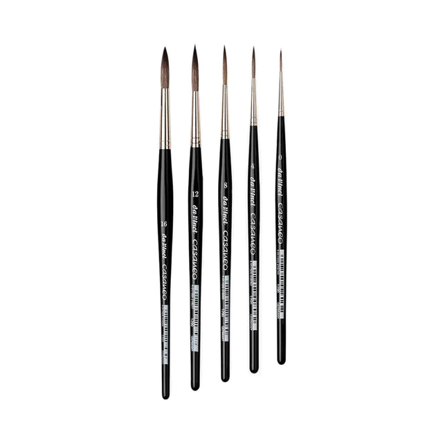 Da Vinci Casaneo Rigger Synthetic Watercolor Brush, Series 1290