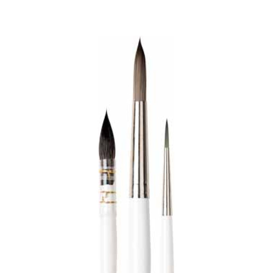 Da Vinci Florals Watercolour Brushes Set, 3 pcs.