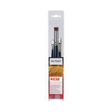 Da Vinci Brushes Set for Pastels, 3 pcs.