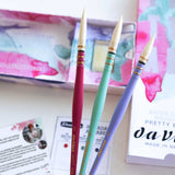 Da Vinci Pretty Art watercolor brush set