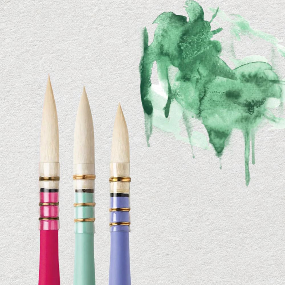 Da Vinci Pretty Art watercolor brush set