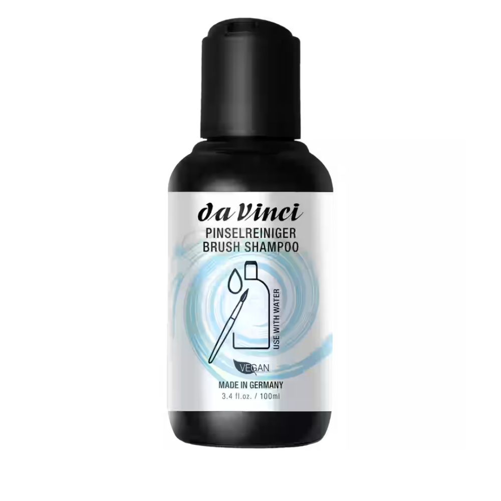 Da Vinci brush shampoo for cleaning and conditioning, 3.4 fl oz