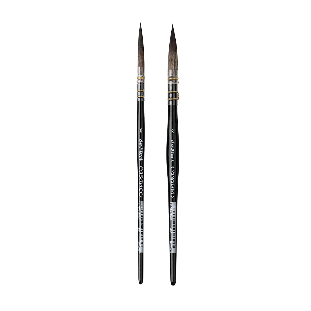 Da Vinci Casaneo Rigger Synthetic Watercolor Brush, Series 490