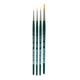 Da Vinci Nova Synthetic Round Brush Set for Miniatures, 4 pcs.