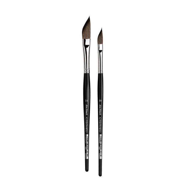 Da Vinci Casaneo Slanted Synthetic Watercolor Brush, Series 5597