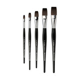 Da Vinci Casaneo Flat Synthetic Watercolor Brush, Series 5898