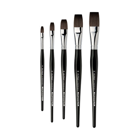 Da Vinci Casaneo Flat Synthetic Watercolor Brush, Series 5898