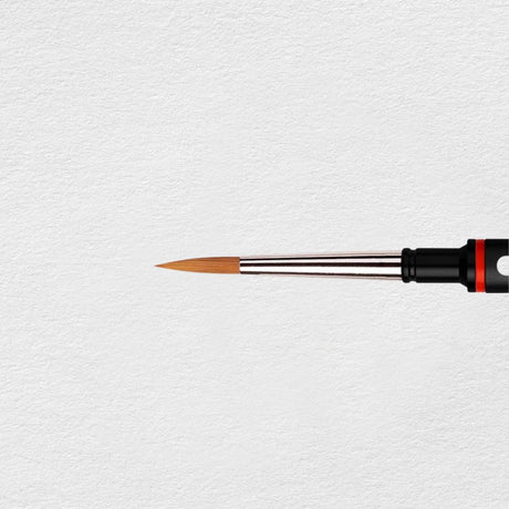 Da Vinci Go Spin Travel Watercolour Brush, Round
