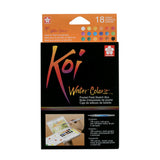 Sakura Koi Water Colors Pocket Field Sketch Box, Half-Pan, 18 colours