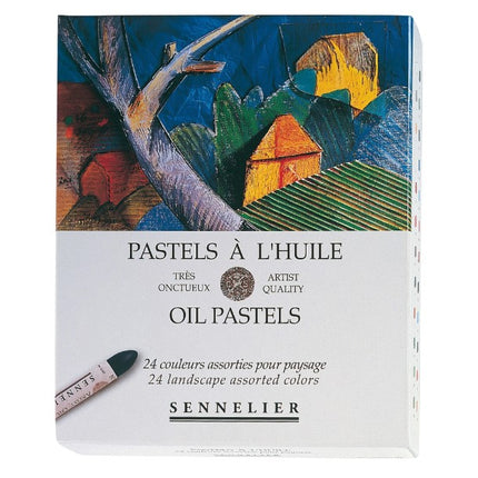 Sennelier Oil Pastels Set, 24 Landscape Colours