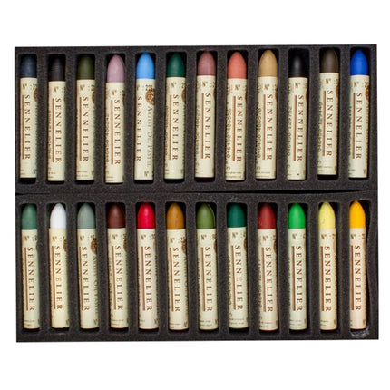 Sennelier Oil Pastels Set, 24 Landscape Colours