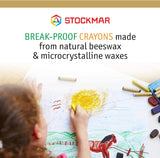 Stockmar Beeswax Crayons, Set of 8