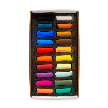 Sennelier Half-Stick Soft Pastels Set, 20 colours