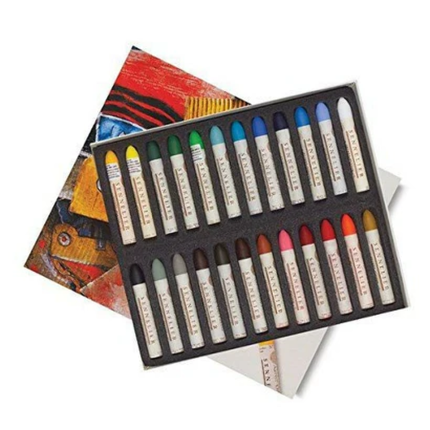 Sennelier Oil Pastels Set, 24 colours