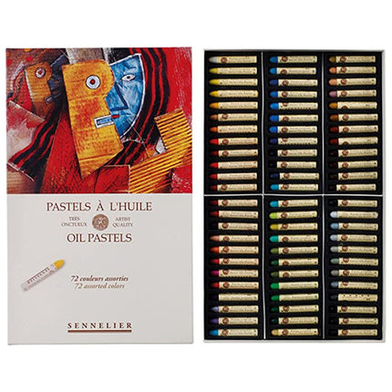 Sennelier Oil Pastels Set, 72 Colours