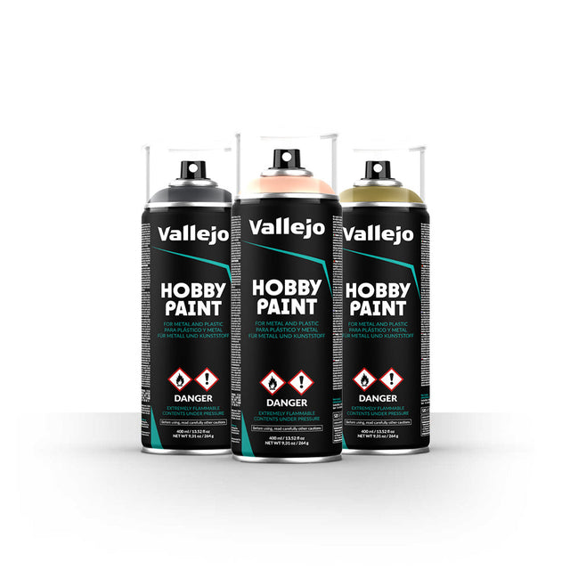 Vallejo Hobby Paint Spray Surface Primer, 400 ml