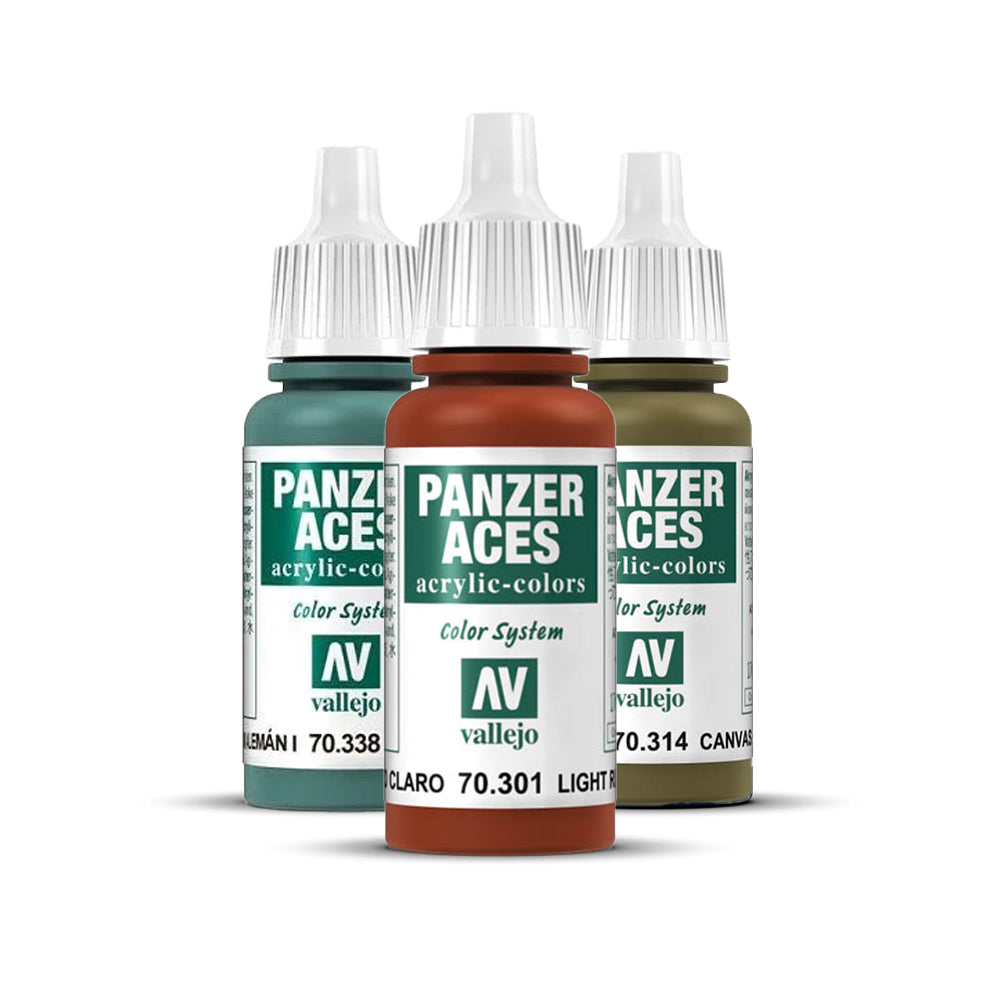 Vallejo Panzer Aces Acrylic Paint, 17 ml