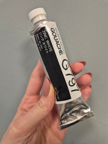 Holbein Artists' guašas, Zinc White 60ml