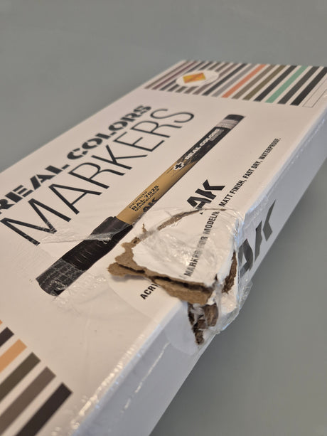 AK Real Colors akrilinių markerių rinkinys, 34 vnt.