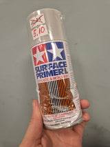 Tamiya Surface Primer (L) for plastic and metal Gray