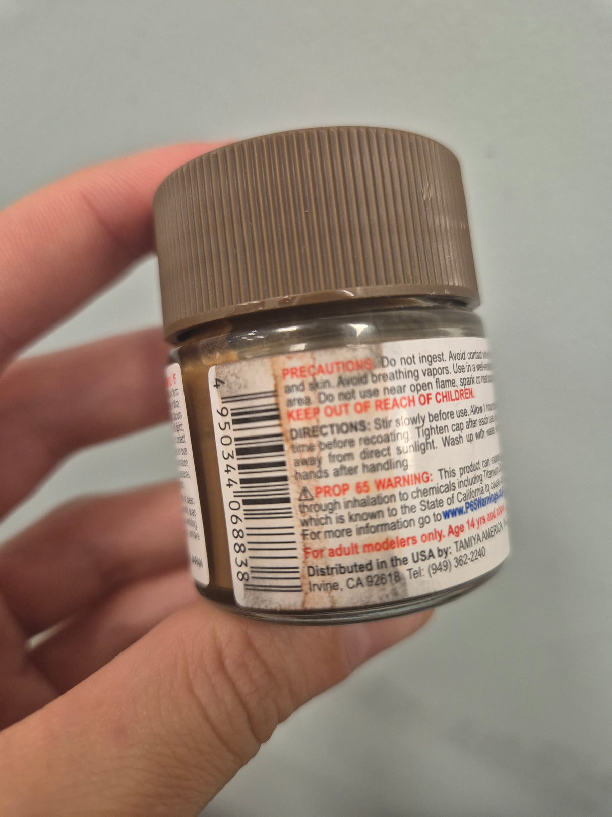 Tamiya Color Acrylic Paint XF-64 Red Brown