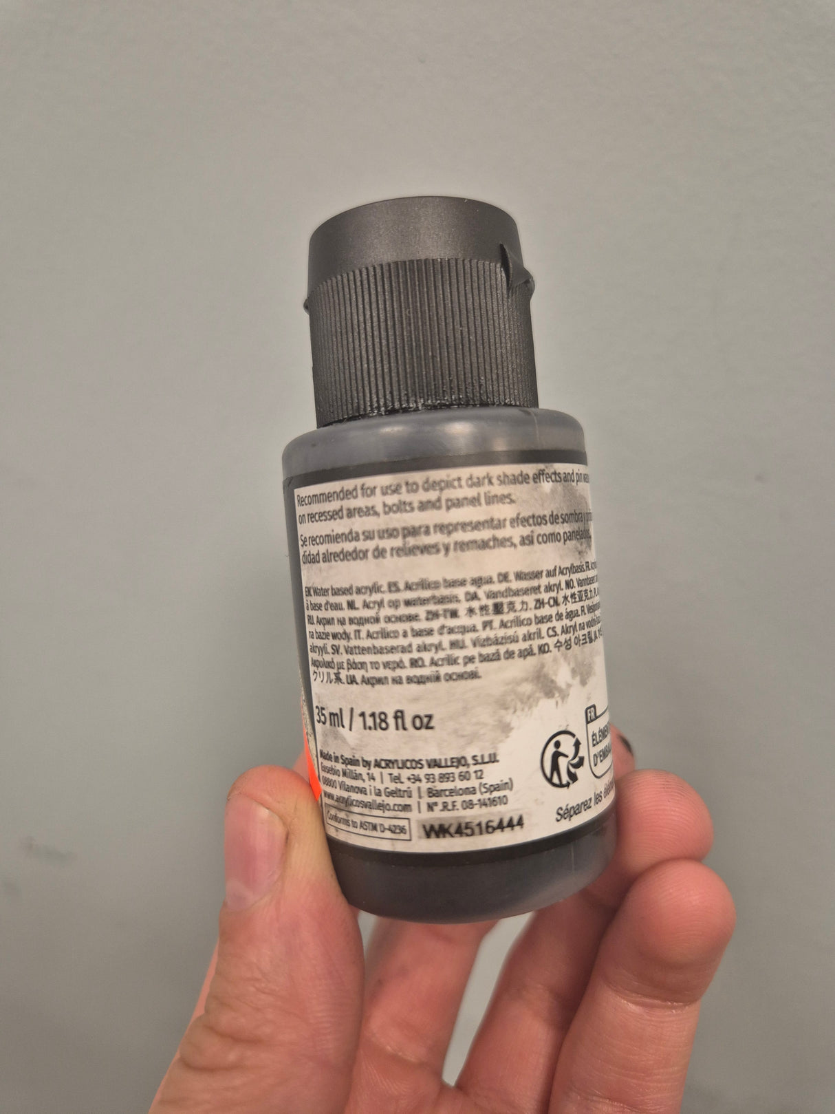 Vallejo Wash FX Black