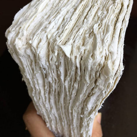 Handmade Khadi Paper from India, 20 Sheets, 320 gsm