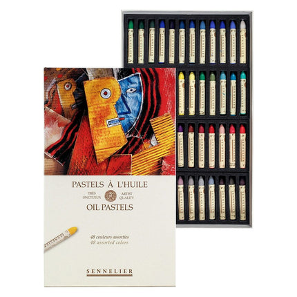 Sennelier Oil Pastels Set, 48 colours