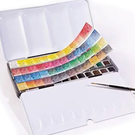 Sennelier L'Aquarelle Watercolour Set, 48 Half Pans