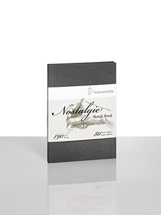 Hahnemuhle Nostalgie Sketch Book Portrait A6 ( 5.8X4.1 inches) 190gsm 40 sheets/80 Pages