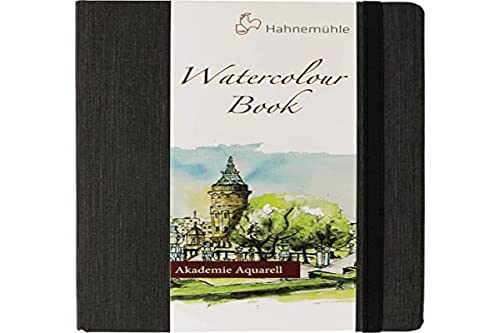 Hahnemuehle Watercolour Book 200 G/M2, Watercolor Notebook, Tam A4  Landscape, 30 Fls, White