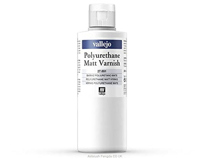 Vallejo Matte Varnish Polyurethane, 60ml