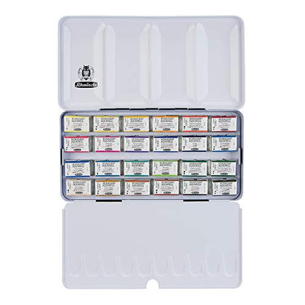 Schmincke Horadam Aquarell Set, 24 Colours, Full-Pan