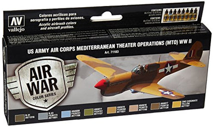 Vallejo Us Army Air Corps Mediterranean Theater Operations WWII Paint