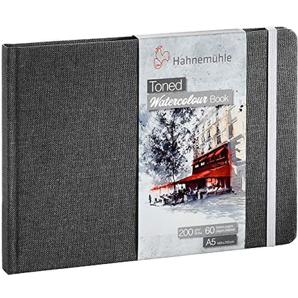 Hahnemuhle Toned Gray Watercolor Book A5