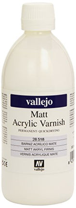 Vallejo Model Color 500 ml Matt Acrylic Varnish