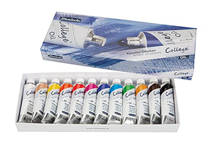 Schmincke College Oil Paint Set, 12x35 ml