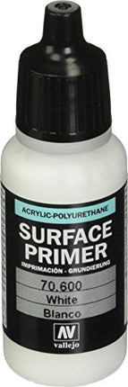 Vallejo Acrylic Polyurethane, 17ml, White Primer