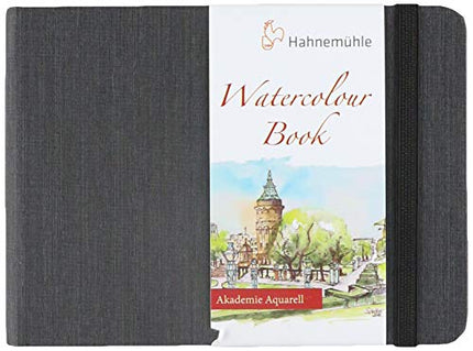 Hahnemuhle Watercolour Book 200 G/M2, Watercolor Notebook, Tam A6 Landscape, 30 Fls, Hahnemuehle, White (10628810)