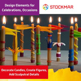 Stockmar Decorating Set of Beeswax Sheets, 12 colours
