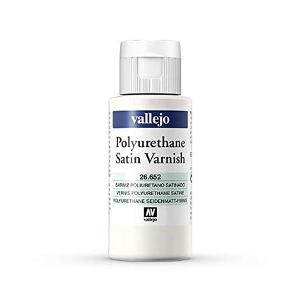 Vallejo Satin Varnish Polyurethane, 60ml