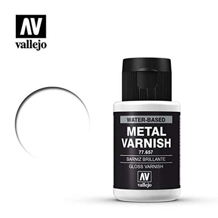 Vallejo Gloss Metal Varnish 32ml Paint