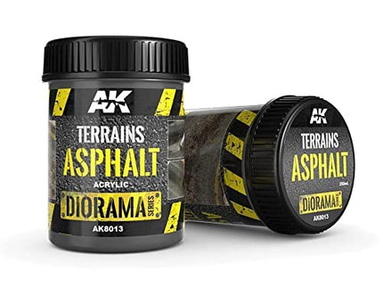 AK Interactive Terrain 250ml Asphalt 250ml